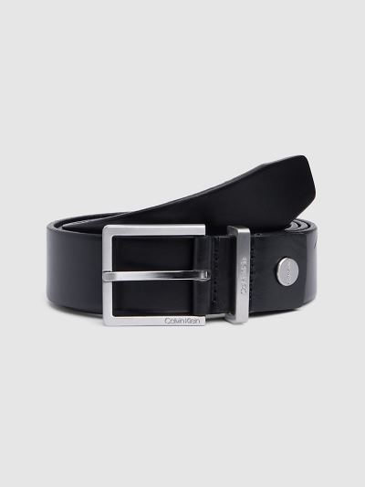 Calvin Klein Táskák & Kiegészítők HU605357 | Calvin Klein Bőr Férfi Öv Fekete